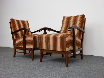 Kaesz Gyula vintage "Art Deco" fotelei, 1930 vége, Magyarország