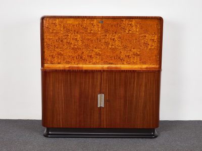 Jindrich Halabala, Art Deco titkár-kabinet szekrény Up Závody számára, 1930-as évek