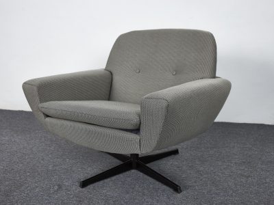 Mid-Century modern forgószék | Johannes Andersen tervezése, Trensums, Svédország, 1960-as évek